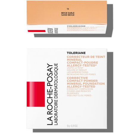 La Roche-Posay Toleriane Teint Mineral SPF 25 Korygujący puder mineralny 13 Beige Sable 9 g