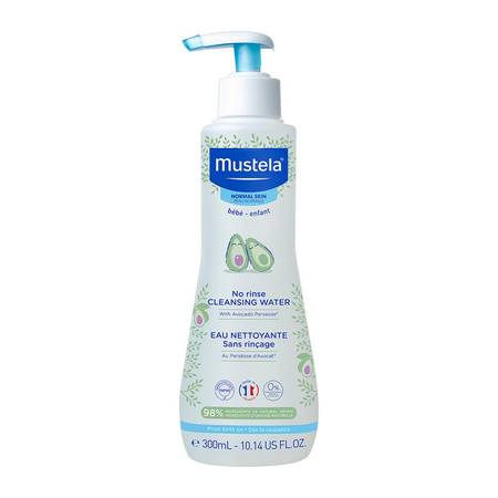 Mustela Bebe-Enfant Woda oczyszczająca bez spłukiwania z organicznym awokado 300 ml