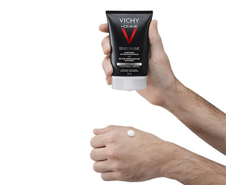 Vichy Homme Sensi Baume Kojący balsam po goleniu skóra wrażliwa 75 ml
