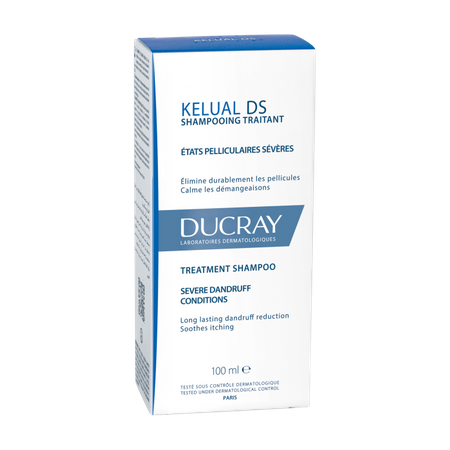 Ducray Kelual DS Szampon do postępowania w ciężkich stanach łupieżowych 100 ml