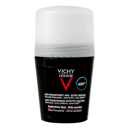 Vichy Homme Dezodorant 48h skóra wrażliwa roll-on 50 ml