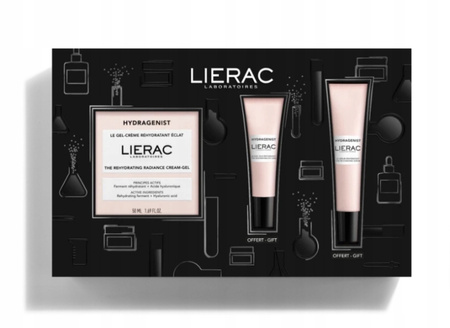 Lierac Hydragenist Krem-żel 50 ml + Serum 15 ml + Krem pod oczy 7,5 ml Zestaw Promocyjny 