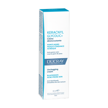 Ducray Keracnyl Glycolic+ Krem odblokowujący 30 ml