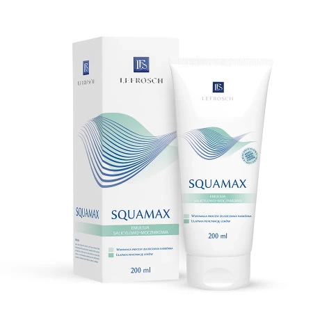 Squamax Złuszczająco-nawilżająca emulsja do skóry 200 ml