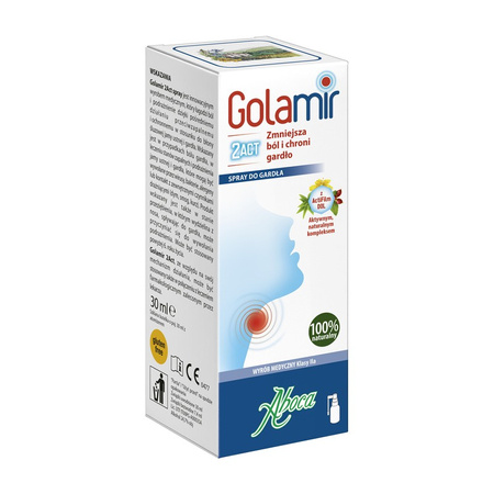 Golamir 2ACT Spray do gardła 30 ml