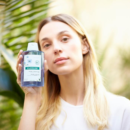 Klorane Szampon z organicznym lnem 400 ml