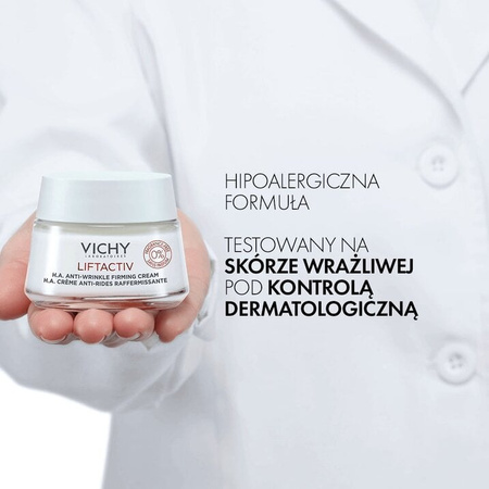 Vichy Liftactiv H.A. przeciwzmarszczkowy krem ujędrniający z kwasem hialuronowym bezzapachowy 50 ml