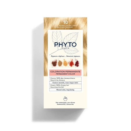 Phyto Color Farba do włosów 10 EKSTRA JASNY BLOND 1 opakowanie