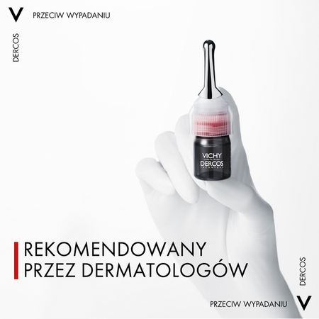 Vichy Dercos Aminexil Clinical 5 Kuracja przeciw wypadaniu włosów dla mężczyzn 6 ml 21 ampułek
