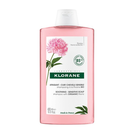 Klorane Szampon z organiczną piwonią 400 ml