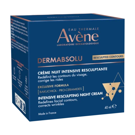 Avene DermAbsolu Krem na noc 40 ml + Krem pod oczy 15 ml Zestaw Promocyjny 