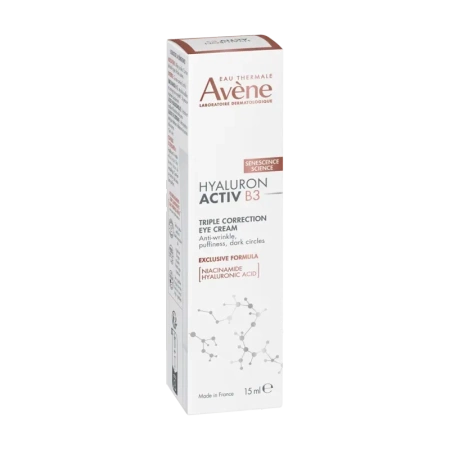 AVENE HYALURON ACTIV B3 Multiintensywny krem na noc 40ml + Krem pod oczy 15ml Zestaw promocyjny