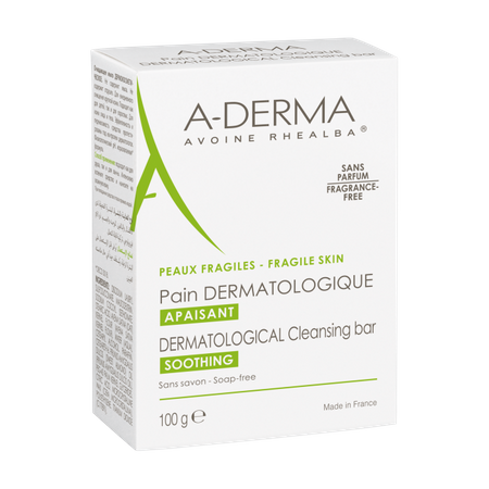 Aderma Oczyszczająca kostka dermatologiczna z wyciągiem z owsa 100 g