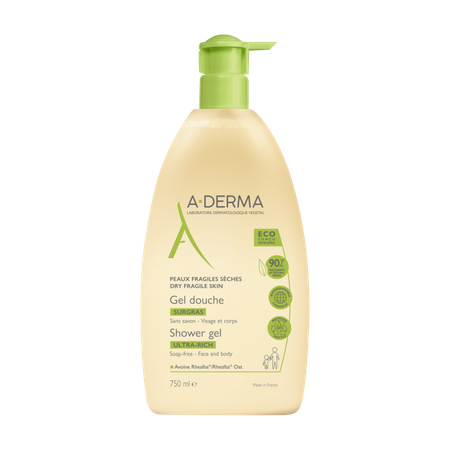 Aderma The Essentials Żel pod prysznic ultra bogaty 750 ml