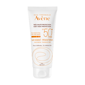 Avene Eau Thermale Bardzo wysoka ochrona przeciwsłoneczna Mleczko Mineralne SPF 50+ 100 ml