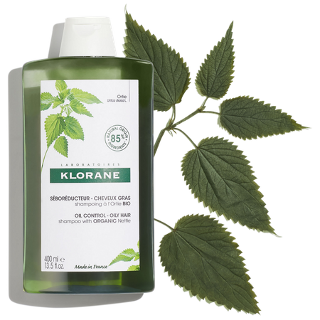 Klorane Seboregulujący szampon z organiczną pokrzywą 400 ml