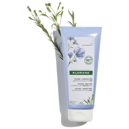 Klorane Odżywka z organicznym lnem 200 ml