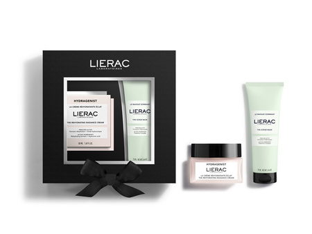 Lierac Hydragenist Krem 50ml + Maska peelingująca 75 ml Zestaw