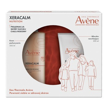 Avene Xera Calm Nutrition Mleczko nawilżające 200ml+Żel pod prysznic 500ml