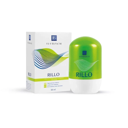 Rillo Emulsja zapobiegająca nadmiernej potliwości roll-on  50 ml