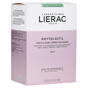 LIERAC PHYTOLASTIL Serum korygujące rozstępy x 20 ampułek