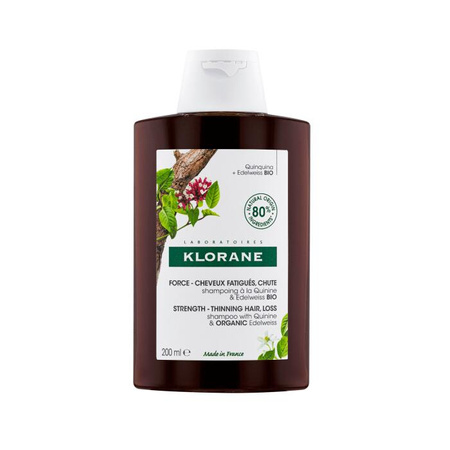 Klorane Szampon z chininą i organiczną szarotką 200 ml