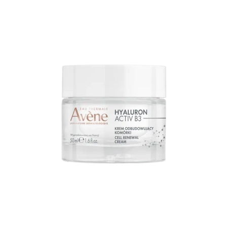 AVENE HYALURON ACTIV B3 Krem odbudowujący komórki 50ml + Krem pod oczy 15ml Zestaw promocyjny
