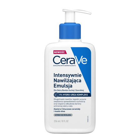 CERAVE Hydro-urea 5% Emulsja intensywnie nawilżająca 236 ml