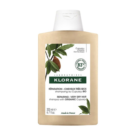 Klorane Szampon z organicznym Cupuacu regenerujący 200 ml