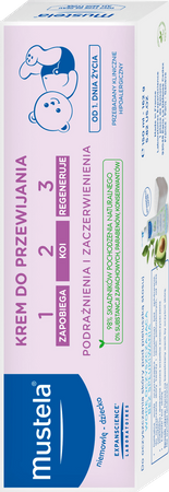 Mustela Bebe Krem do przewijania 123 50 ml