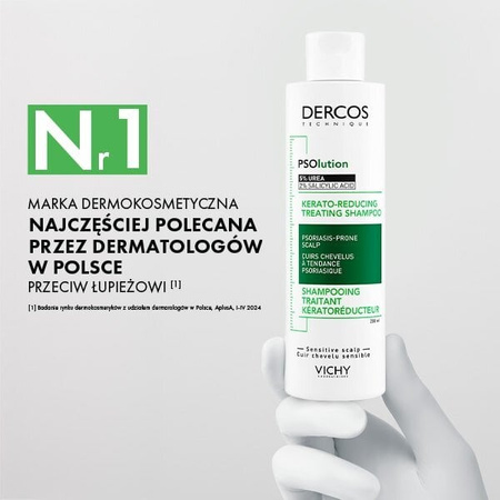 Vichy Dercos PSOlution Szampon keratolityczny 200 ml