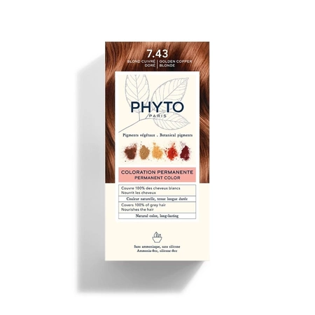 Phyto Color Farba do włosów 7.43 MIEDZIANY ZŁOTY 1 opakowanie