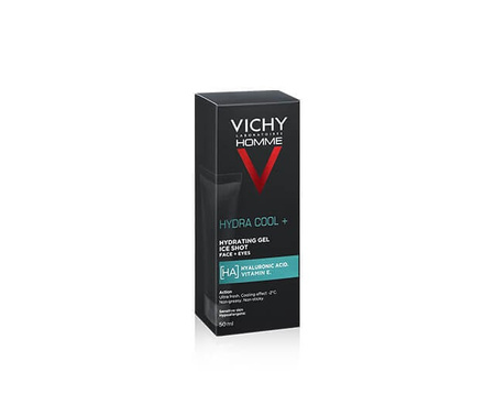 Vichy Homme HydraCool+ Żel nawilżający z efektem chłodzenia 50 ml
