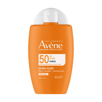 Avene Eau Thermale Ultra Fluid SPF50+ Wysoka ochrona przeciwsłoneczna niewidoczna na skórze 50 ml