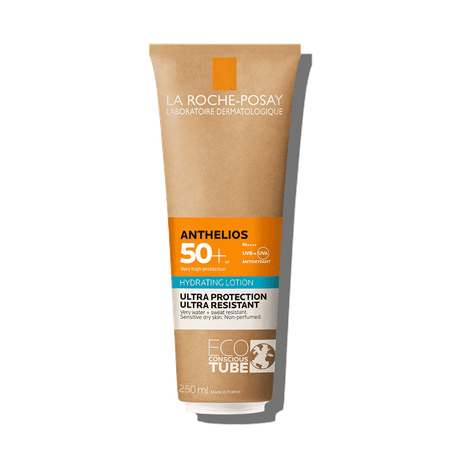 La Roche-Posay Anthelios Mleczko nawilżające do twarzy i ciała SPF 50+ 250 ml