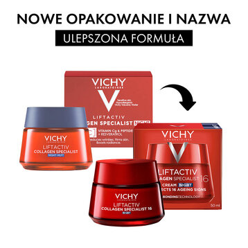 Vichy Liftactiv Collagen Specialist 16 Krem na noc 50 ml