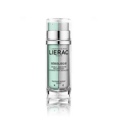 LIERAC SEBOLOGIE Dwuetapowy Koncentrat korygujący 2x15ml