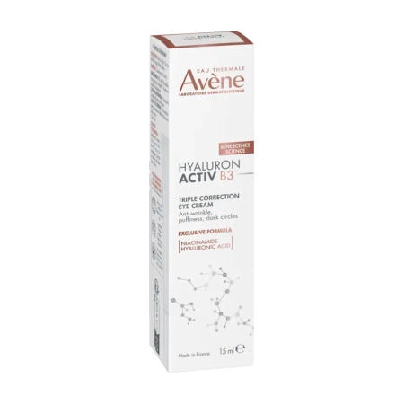 AVENE HYALURON ACTIV B3 Krem odbudowujący komórki 50ml + Krem pod oczy 15ml Zestaw promocyjny
