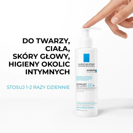 La Roche-Posay Cicaplast Gel Lavant B5+ Kojący żel oczyszczający 200 ml
