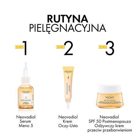 Vichy Neovadiol Postmenopauza Odżywczy krem na dzień przeciw przebarwieniom SPF 50 50 ml