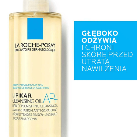 La Roche-Posay Lipikar Cleansing Oil AP+ Olejek myjący uzupełniający poziom lipidów 400ml