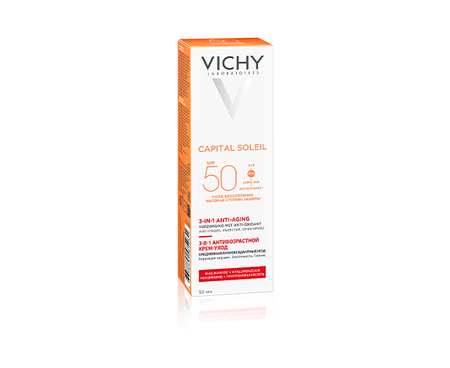 Vichy Capital  Soleil Krem przeciwstarzeniowy do twarzy SPF 50 50 ml