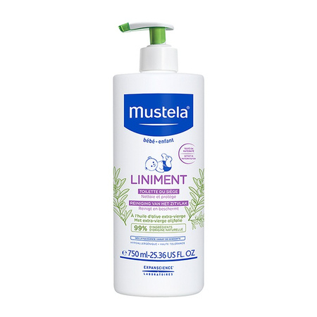 Mustela Bebe-Enfant Liniment Emulsja oczyszczająca skórę pod pieluszką 750 ml