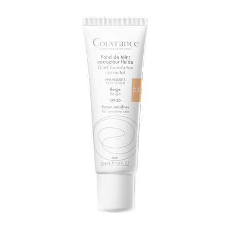 Avene Eau Thermale Couvrance Fluid Korygujący Odcień Beżowy 2.5 30 ml