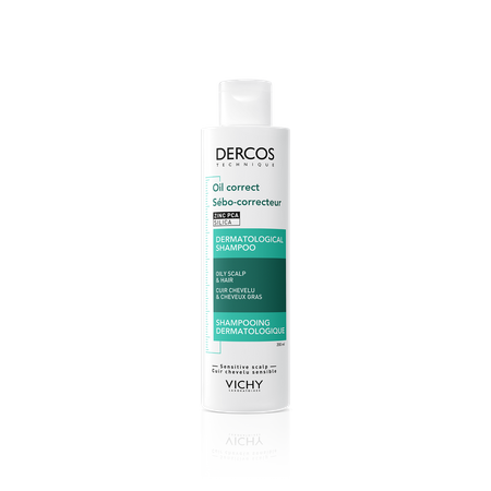 Vichy Dercos OIL CORRECT Szampon normalizujący sebum 200 ml