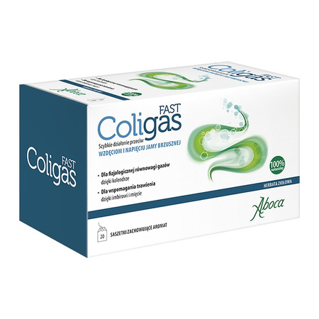 Coligas Fast Herbatka ziołowa 1,8 g x 20 saszetek