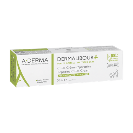 Aderma Dermalibour+ CICA Krem regenerujący do skóry podrażnionej od 1. dnia życia 50 ml