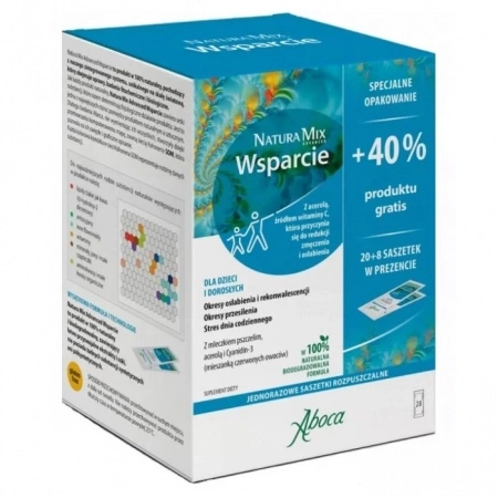 Natura Mix Advanced Wsparcie Saszetki z granulkami 2,5 x 28 sztuk