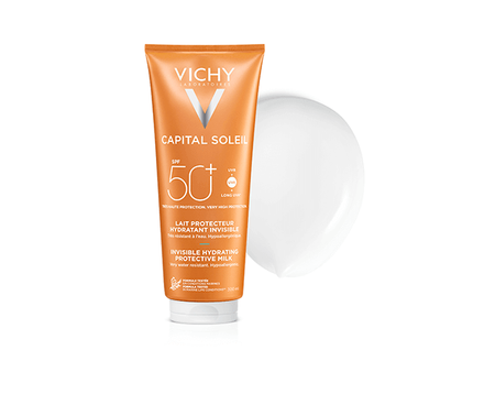 Vichy Capital Soleil Mleczko ochronne do twarzy i ciała SPF 50+ 300 ml