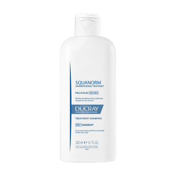 Ducray Squanorm Szampon przeciwłupieżowy łupież suchy 200 ml
